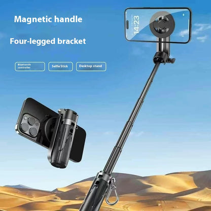 Four In One Selfie Camera With Magnetic Attraction