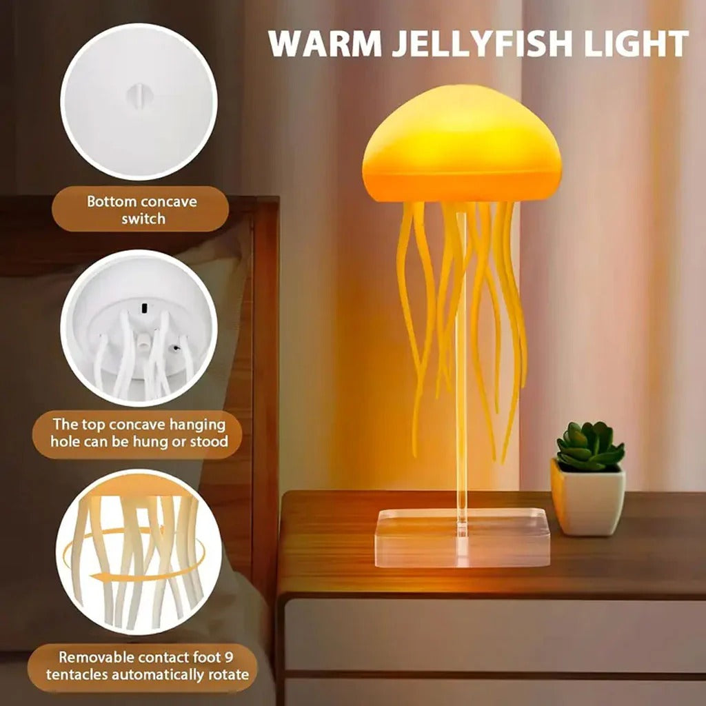 Fulfiller™ Jellyfish Light Lamp – Relax, Refresh & Transform Your Space
